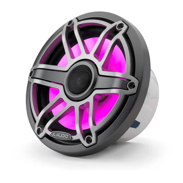 JL AUDIO M6 Marine høyttalere - 7,7" Titansport front - LED RGB - 4O - 100W 