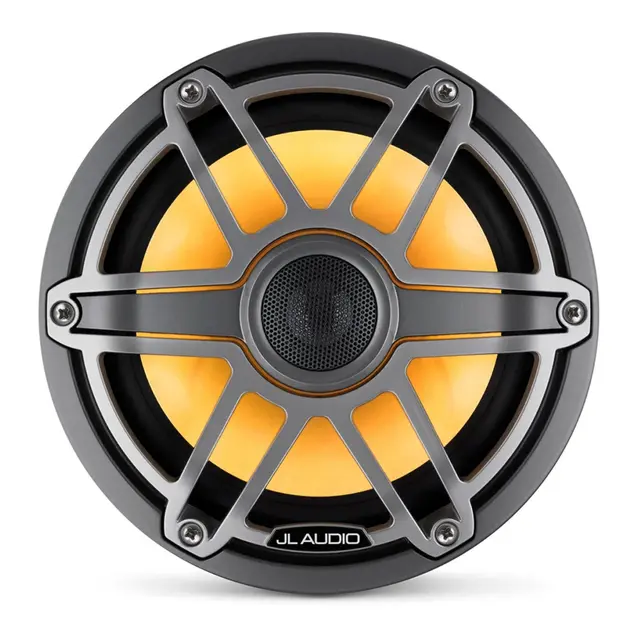 JL AUDIO M6 Marine høyttalere - 7,7" Titansport front - LED RGB - 4O - 100W 