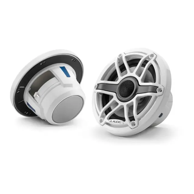 JL AUDIO M6 Marine høyttalere - 6,5" Sportshvit front - 4 Ohm - 75W 