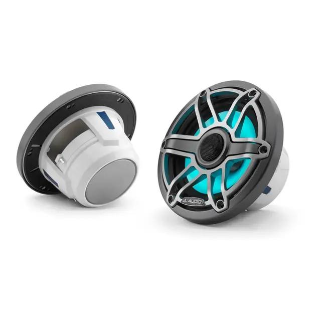 JL AUDIO M6 Marine høyttalere - 6,5" Titansport front - LED RGB - 4 Ohm - 75W 