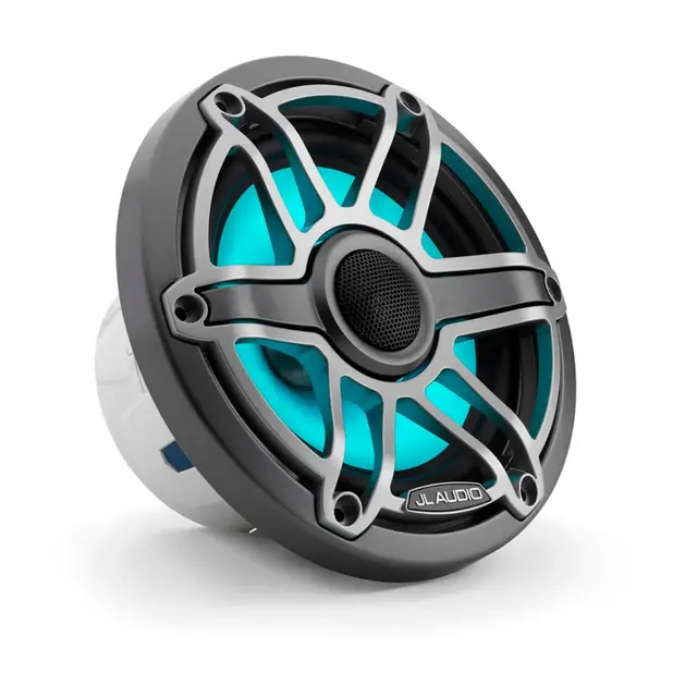 JL AUDIO M6 Marine høyttalere - 6,5" Titansport front - LED RGB - 4 Ohm - 75W 