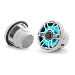 JL AUDIO M6 Marine h&#248;yttalere - 8,8&quot; Sportshvit front - LED RGB - 4O - 125W