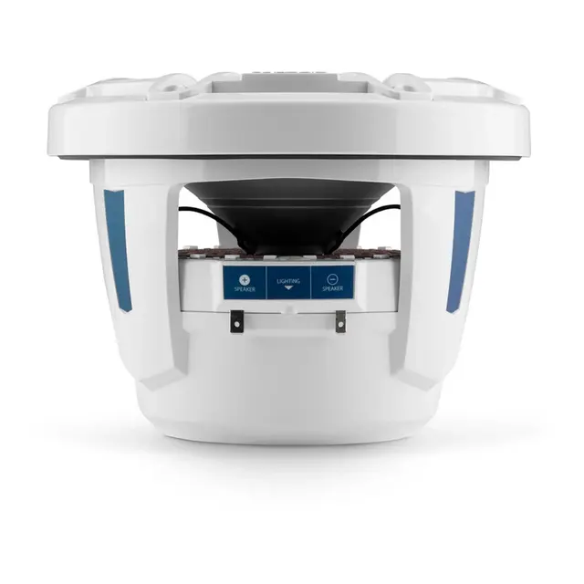 JL AUDIO M6 Marine høyttalere - 8,8" Sportshvit front - LED RGB - 4O - 125W 