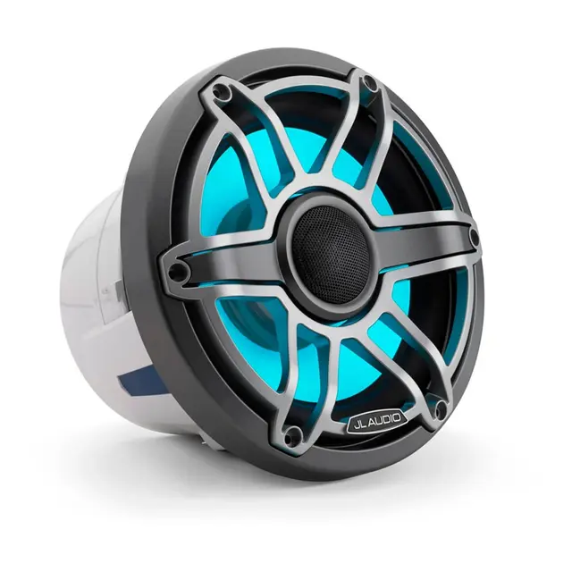 JL AUDIO M6 Marine høyttalere - 8,8" Titansport front - LED RGB - 4O - 125W 