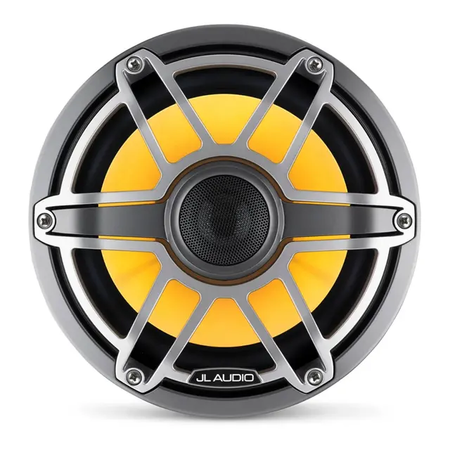 JL AUDIO M6 Marine høyttalere - 8,8" Titansport front - LED RGB - 4O - 125W 