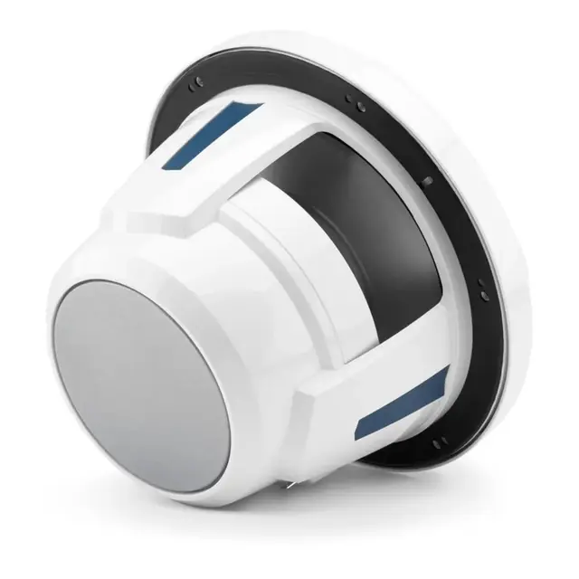 JL AUDIO M6 Subwoofer - 10" (m/kasse) Hvit matt glassfiber - 250W - 4 Ohm 