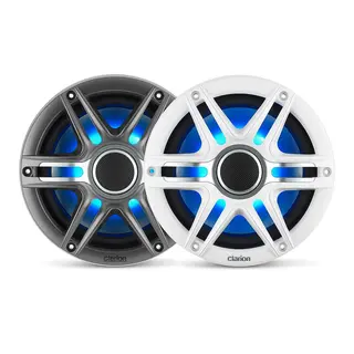 CLARION CMSP-771RGB-SWG marineh&#248;yttalere Premium series 7,7&quot; med LED - 60W