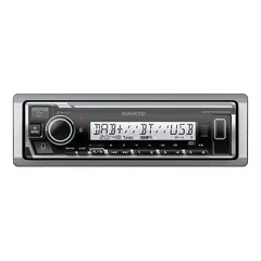 KENWOOD KMR-M508DAB - marine hovedenhet 4x50W USB AUX Bl&#229;tann