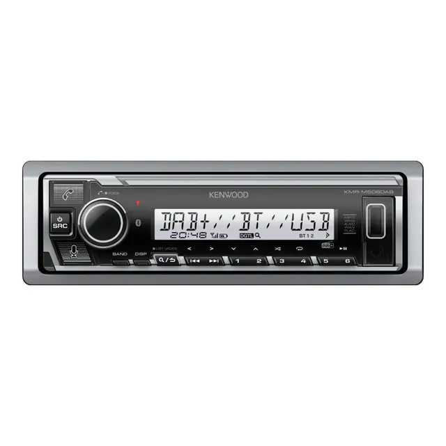 KENWOOD KMR-M508DAB Marine Stereo DIN1 