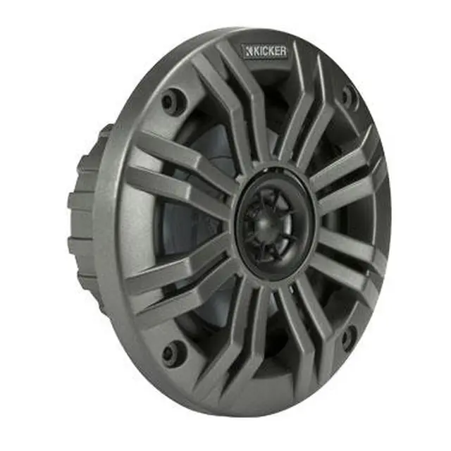 KICKER  45KM44 marine høyttaler (par) 4" 4ohm (hvit og koksgrå grill inkl.) 