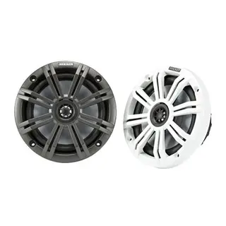 KICKER 45KM654 marine h&#248;yttaler (par) 6,5&quot; 4ohm (hvit og koksgr&#229; grill inkl.)