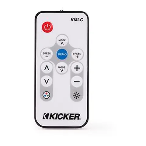 KICKER KMLC RGB LED kontroller sender og mottaker