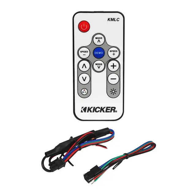 KICKER KMLC RGB LED kontroller sender og mottaker 