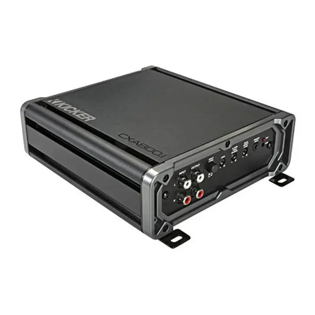 KICKER  CXA800.1 - forsterker 800W Mono, KickEQ, FIT, Subsonic, LP filter 