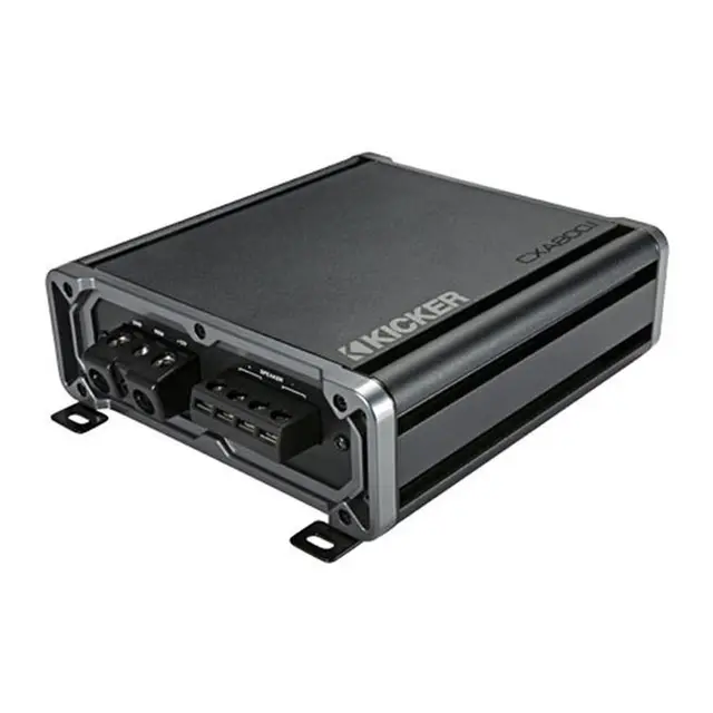 KICKER  CXA800.1 - forsterker 800W Mono, KickEQ, FIT, Subsonic, LP filter 