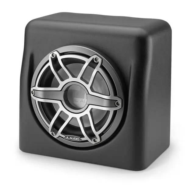 JL AUDIO M6 Subwoofer - 10" (m/kasse) Matt sort glasfiber - 250W - 4 Ohm 