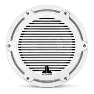 JL AUDIO Marine Subwoofer M6 - 10&quot; 250W RMS - 4 Ohm - Hvit klassisk grill