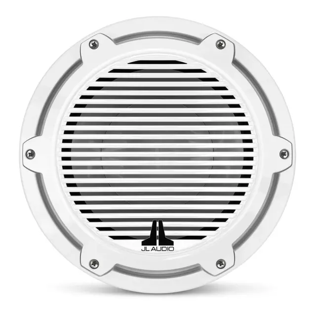 JL AUDIO Marine Subwoofer M6 - 10" 250W RMS - 4 Ohm - Hvit klassisk grill 