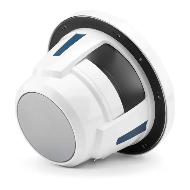 JL AUDIO Marine Subwoofer M6 - 10" 250W RMS - 4 Ohm - Hvit klassisk grill 