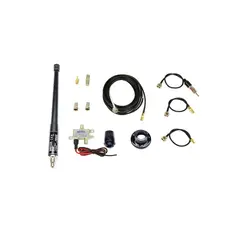 BANTEN DAB+ Marine Antenne, 25cm sort m/diverse antennekoblinger og forsterker
