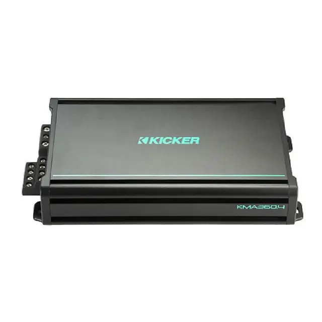 KICKER 48KMA3604 marine forsterker 4x90W KickEQ Hp/lp delefilter 
