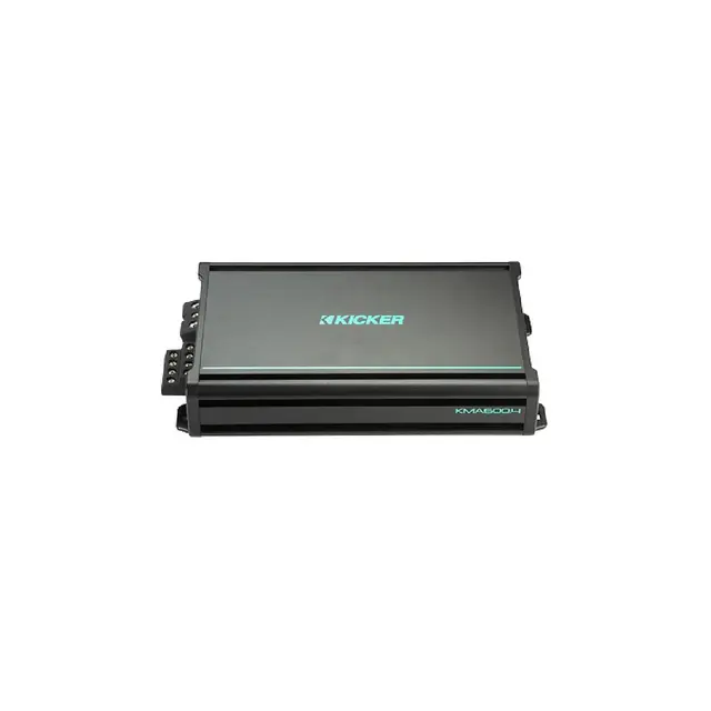 KICKER 48kma6004 marine forsterker 4 høyttalere eller 2 + 1 SUB 
