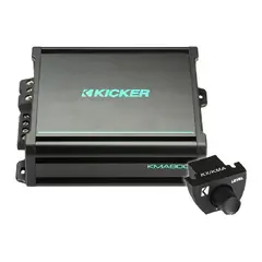 KICKER 48KMA800.1&#160;marine forsterker 800w KickEQ LP filter 1ohm stabil