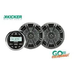 KICKER Båtsteriopakke 1+2 KMC2 + 1par KM654