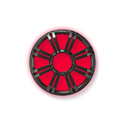 KICKER  45KMG12C marine grill for 12"  koksgrå 