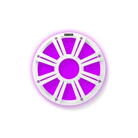 KICKER 45KMG10W marine grill for 10"  hvit 