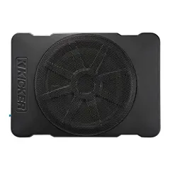 KICKER Aktiv Subwoofer - HS10 10&quot; - flatt kabinett - 180W RMS
