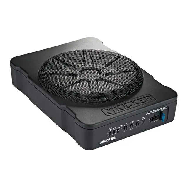 KICKER Aktiv Subwoofer - HS10 10" - flatt kabinett - 180W RMS 