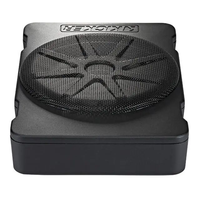 KICKER Aktiv Subwoofer - HS10 10" - flatt kabinett - 180W RMS 