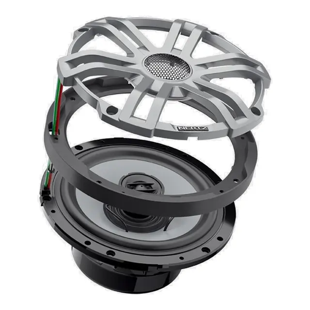 HERTZ Marine HEX65 S L, 6½" med RGB Sprutsikker IP65, 100W 