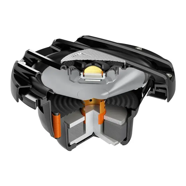 HERTZ HMX65C, 6½" koaxial 2-veis sort Sprutsikker IP65, 150W 