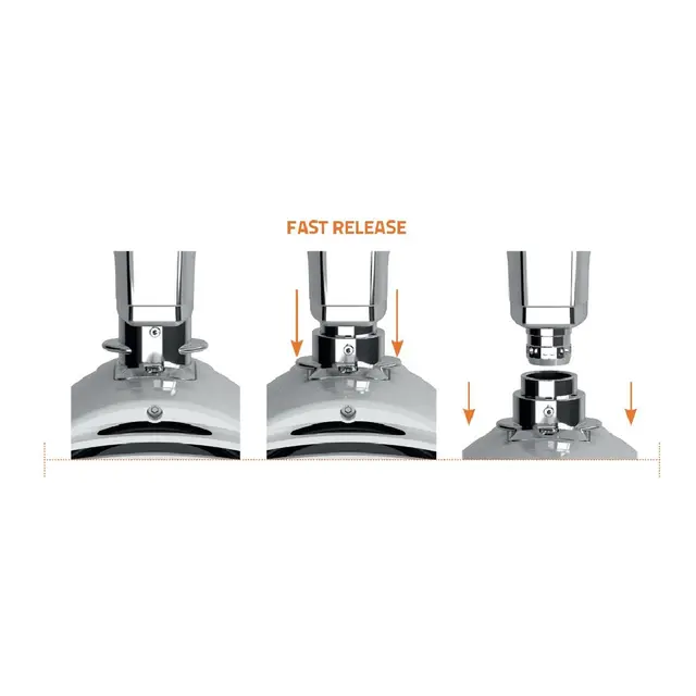 HERTZ HTX8MCLW, 8" koax TOWER 2-v hvit Sprutsikker IP65, 200W 