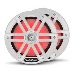 ROCKFORD FOSGATE   Marine, 8&quot; hvit M18 Marine 8&quot;, 2-veis, 150/600W, LED-lys