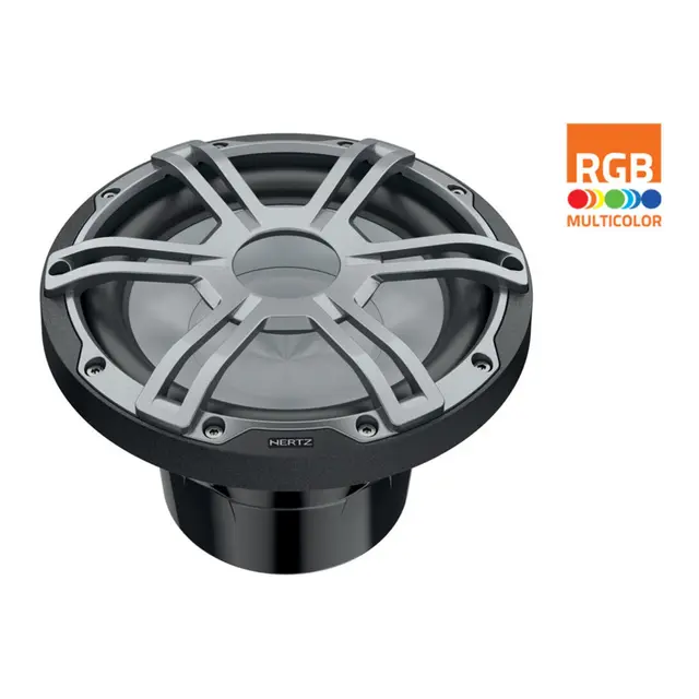 HERTZ AUDIO Subwoofer Hms10 S LD G, 10" Sprutsikker Ip65 - 500 W - 4 ohm 