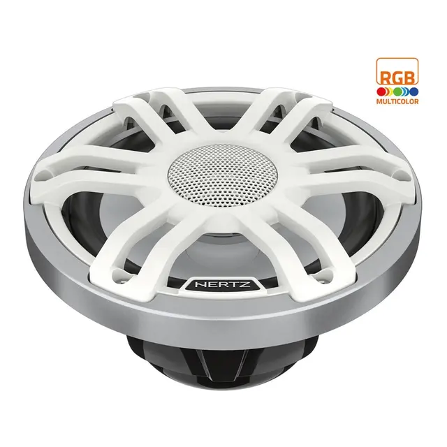 HERTZ AUDIO Høyttaler HMX 6.5 S-LD-SW IP65 - 75W RMS -  RGB LED-lys 