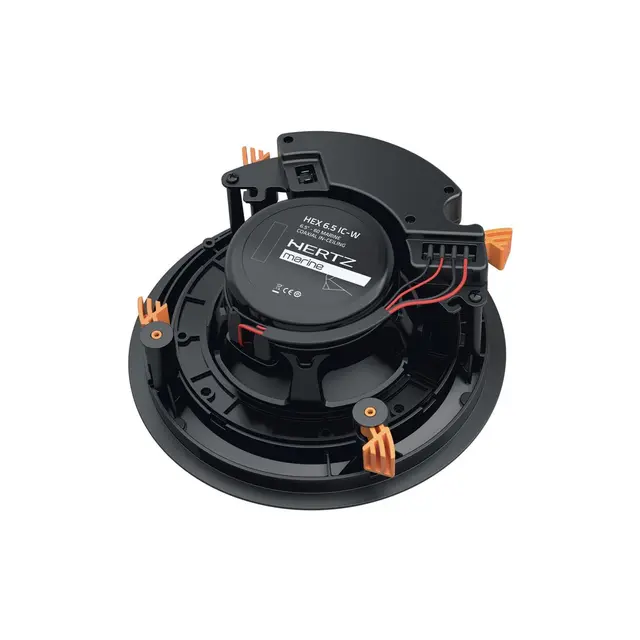 HERTZ Marine HEX65ICW, 6½" koax (1 stk.) Vegg/tak montering,Sprutsikker IP65,100W 