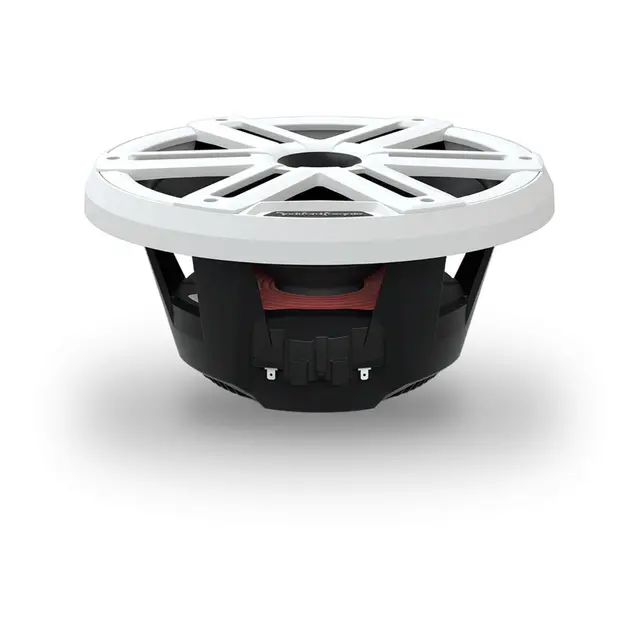 ROCKFORD FOSGATE Marine horn, 10" hvit Marine 10", 2-veis, 300/1200W, LED-lys 