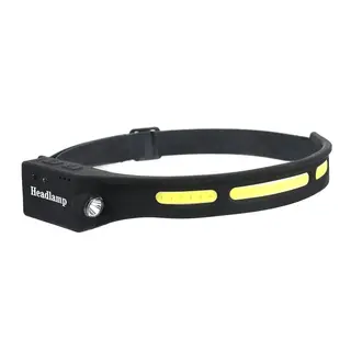 SPERAS hodelykt B47L1 500lm - 130m kastelengde - Lithium USB C