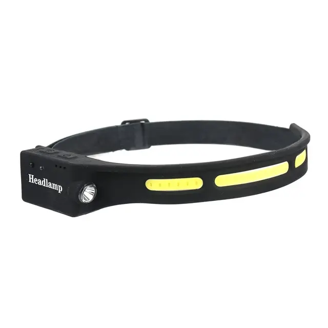 SPERAS hodelykt B47L1 500lm - 130m kastelengde - Lithium USB C 