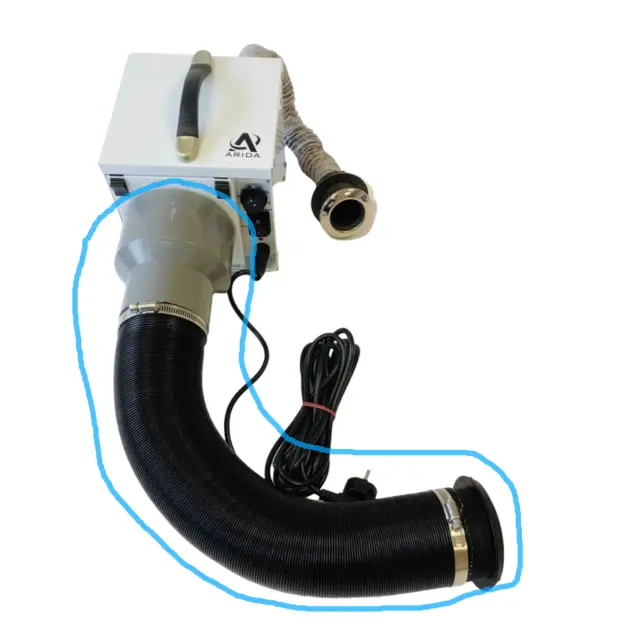 ARIDA Slangesett Arida S8 Ø125 – Ø90mm 
