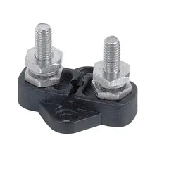 BEP El. kobling &quot;Studs&quot; dobbel &#216;6mm u/deksel