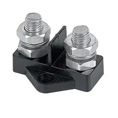 BEP El. kobling &quot;Studs&quot; dobbel &#216;10mm u/ deksel