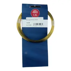 CAL Messingtråd - 25m Messing - Kveil - 0,8mm