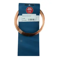 Kobbertråd - 25m Kobber - Kveil - 0,8mm