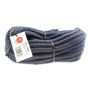 Fort&#248;yningstau m/&#248;ye, flettet 12mm X 10m Farge: Marine Bl&#229;