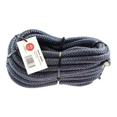 Fort&#248;yningstau m/&#248;ye, flettet 14mm X 10m Farge: Marine bl&#229;